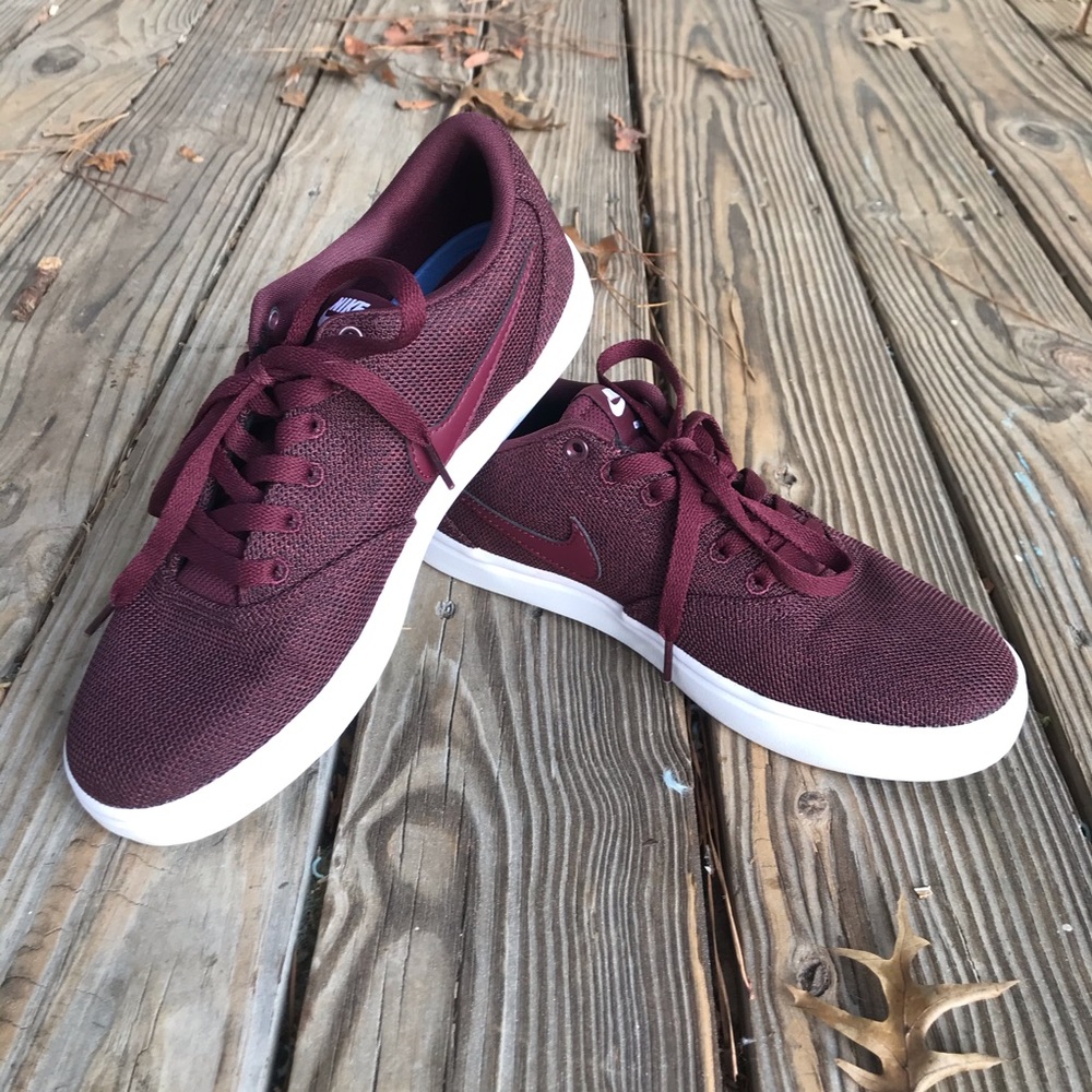 Nike SB Solarsoft Burgundy/Maroon Sneakers 8